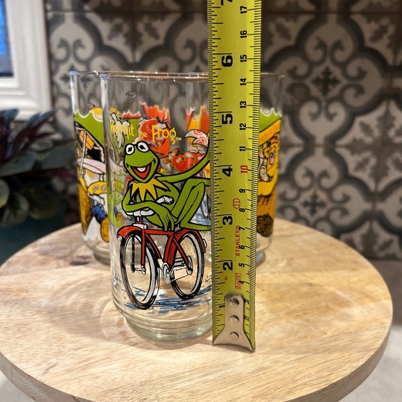 1981 Vintage Muppet McDonald’s Collector Glass Set of 5 - Picture 15 of 16